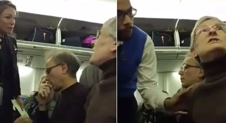 La bajaron del avión por insultar a un seguidor de Donald Trump: el resto de los pasajeros aplaudió