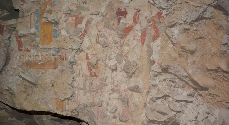 Hallan por casualidad la tumba privada de un escriba real del antiguo Egipto