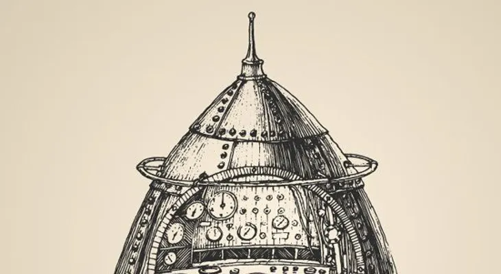 La historia secreta del hombre que inventó un cohete espacial en 1861