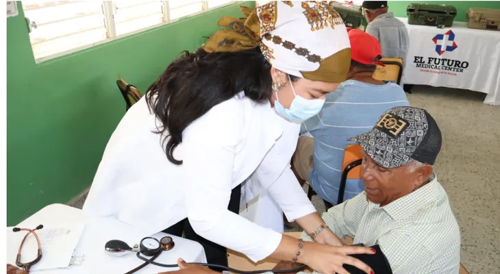 Jornada asistencial en Nagua