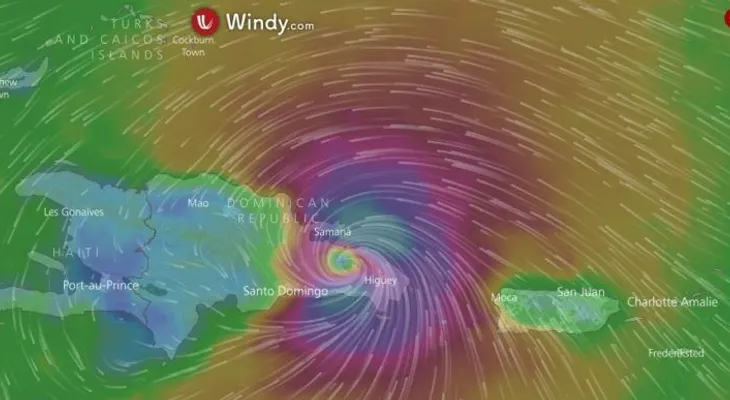 María tocaría Hato Mayor el viernes a la 1:00 de la madrugada; y Samaná a las 2:00 