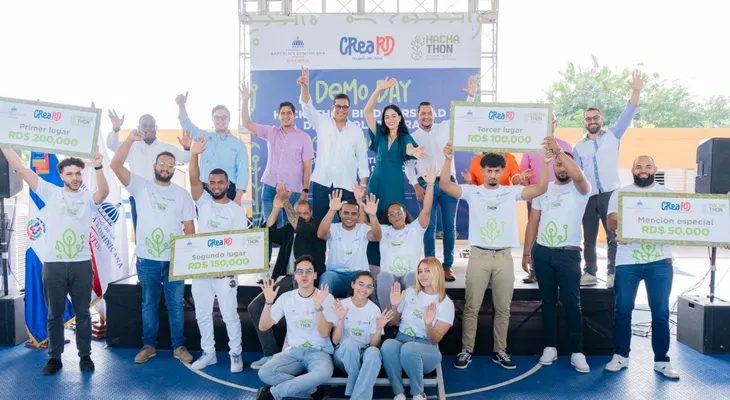 Ministerio Juventud realiza Demo Day del Hackathon "Biodiversidad y Desarrollo Rural?Región Cibao Noroeste"