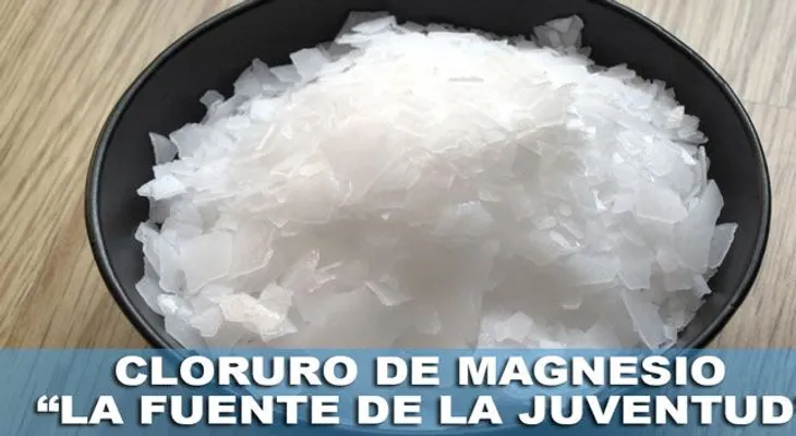 Agua de cloruro de magnesio "La fuente de la juventud" pierde 10 años en 7 días!!!