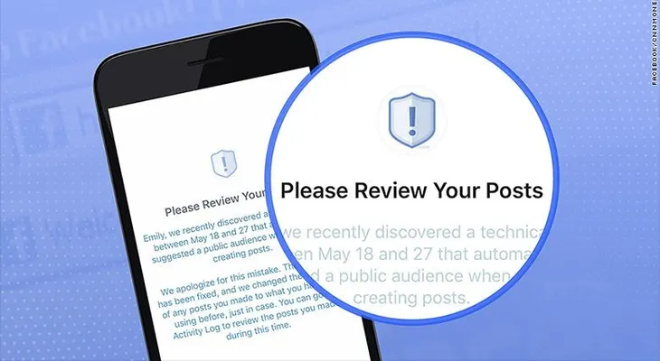 Facebook: un error configuró en modo público 14 millones de perfiles