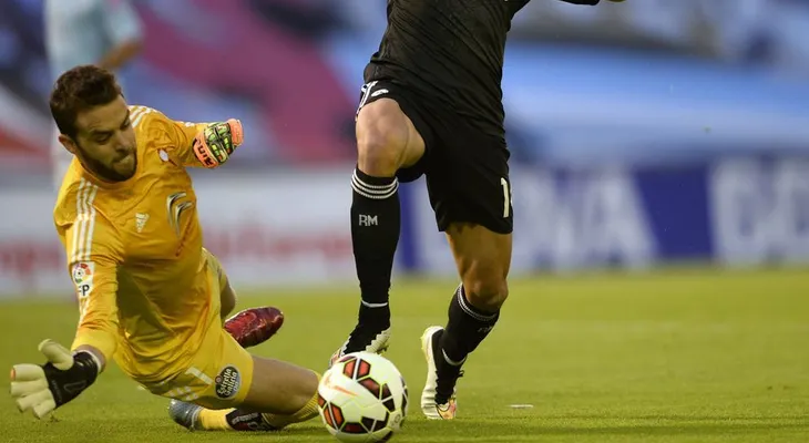 El Celta golea  al Barsa y el Real Madrid triunfa