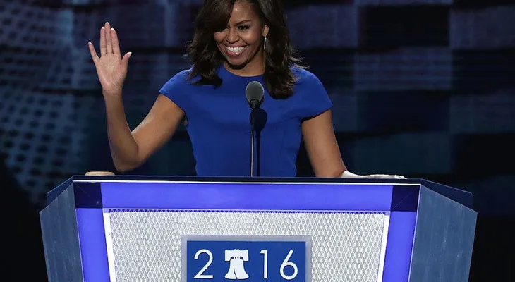 Michelle Obama y su discurso certero ante los demócratas