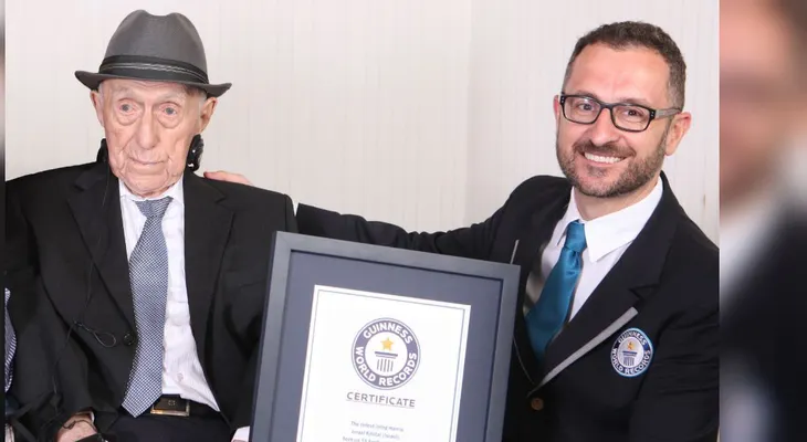 Este es el hombre más viejo del mundo, según los Guinness World Records