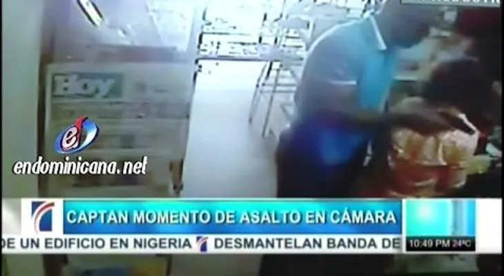Captan asalto a farmacia en Los Ríos (VIDEO)