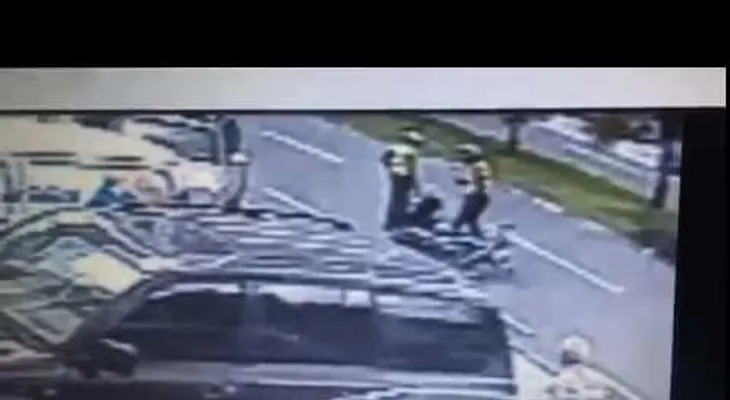 El agente AMET agrede fiscal (VIDEO)