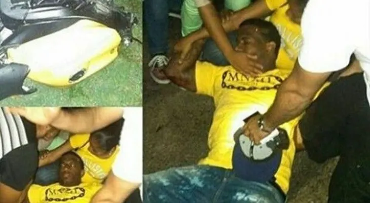 Artista Crazy Design resulta herido en accidente de tránsito