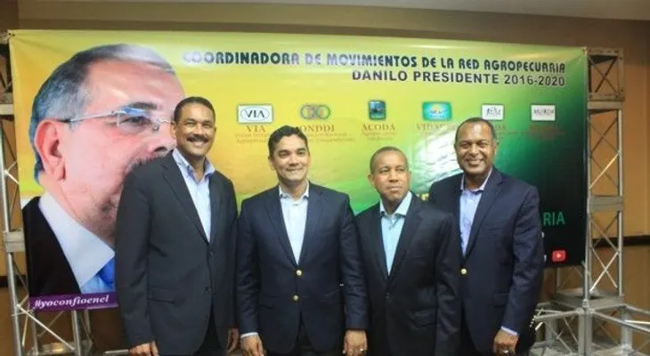 Movimientos conforman Red Nacional Agropecuaria en apoyo a Danilo Medina