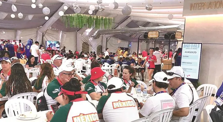 Delegación mexicana en JCC extraña el picante en la comida de la Villa Olímpica