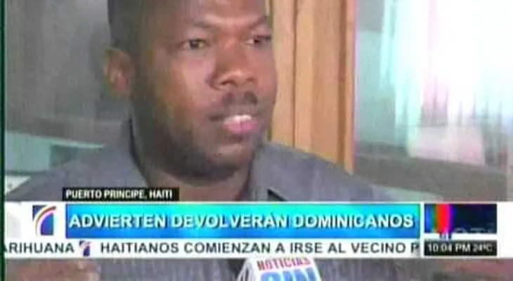 Conflicto: Haití no recibirá haitianos que hayan nacidos en RD (Video) 