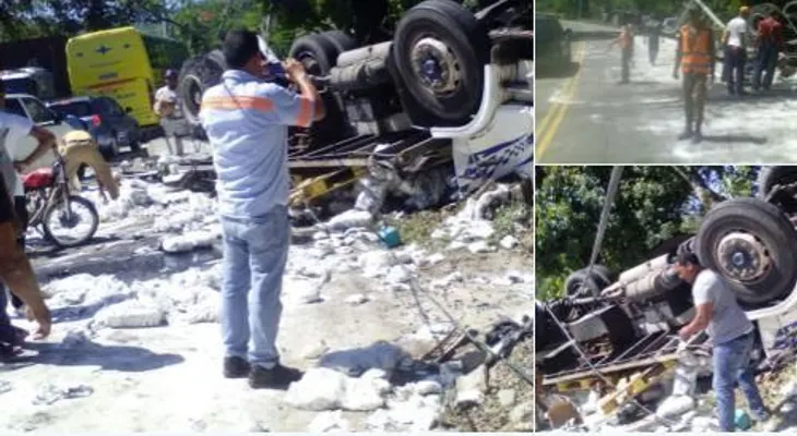 Una persona muerta por accidente de camión en Altamira