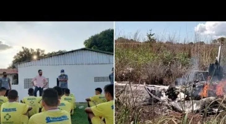 Mueren en fatal accidente presidente y cuatro futbolistas de club brasileño, Lucas Meira, Lucas Praxedes, Guilherme Noé, Ranule y Marcus Molinari
