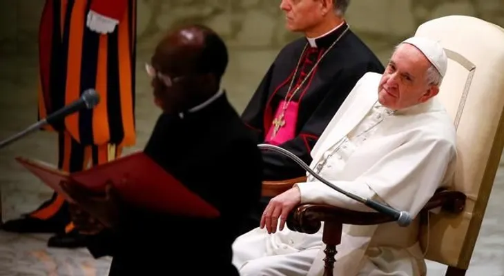 El Papa admite por primera que existe corrupción en el Vaticano: "Sí, la hay, pero yo estoy en paz"
