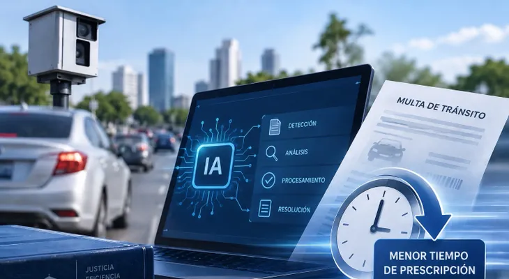 Poder Judicial reduce en un 86 % el tiempo de respuesta de prescripción de multas de tránsito mediante inteligencia artificial