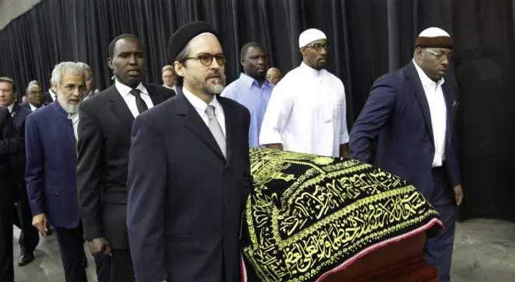 Inician los actos funerales de Muhammad Ali