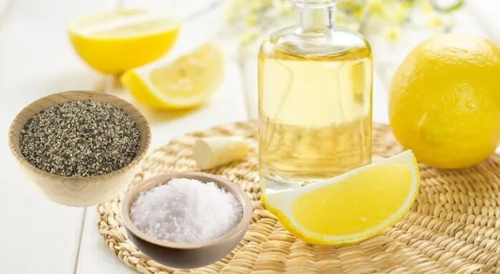 Cómo tratar problemas de salud con limón, sal y pimienta