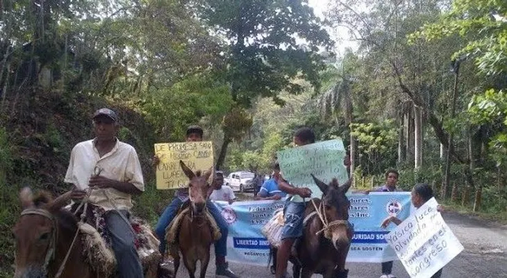Comunitarios recorrerán 40 kilómetros en reclamo construcción de carretera