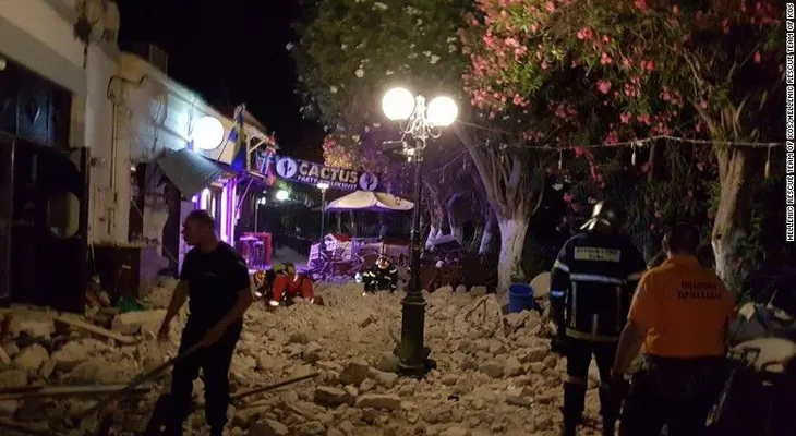 Terremoto en isla griega causa al menos dos muertos