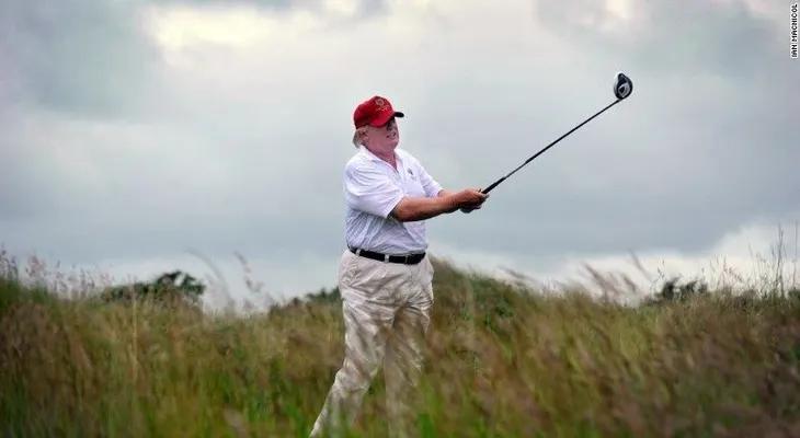 La extraña teoría de Donald Trump sobre el ejercicio
