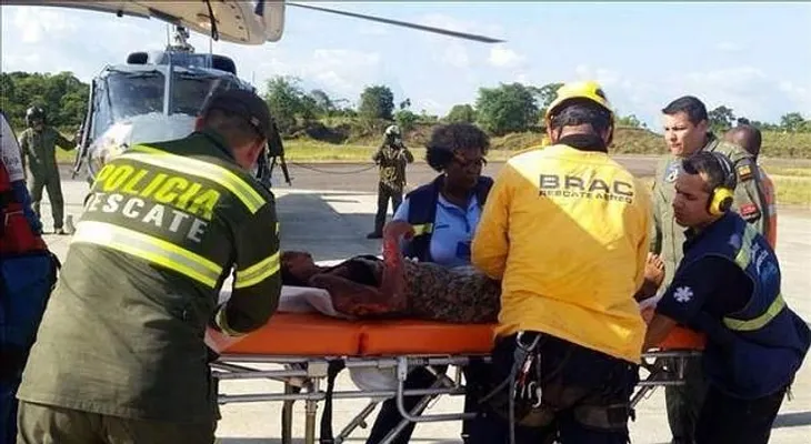 Mujer y su bebé sobreviven a accidente aéreo en Colombia