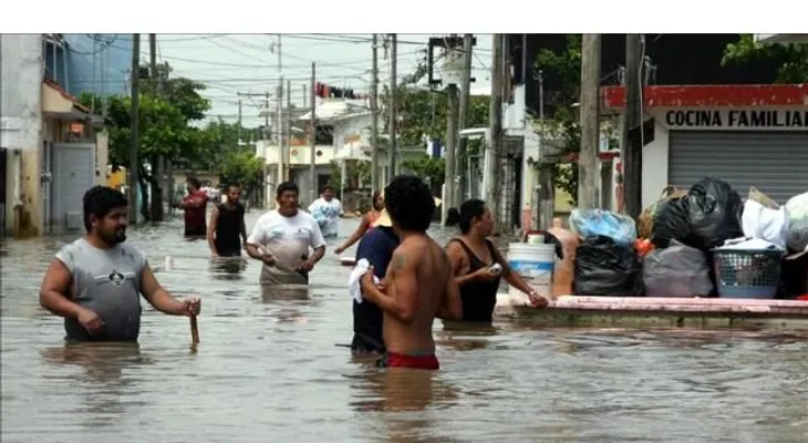 Alerta roja en estado mexicano de Veracruz por tormenta 