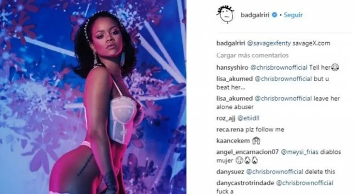 Rihanna calienta las redes con fotografías 