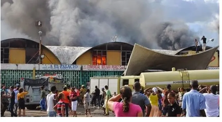 Pérdidas millonarias por incendio Mercado Nuevo (Video) 