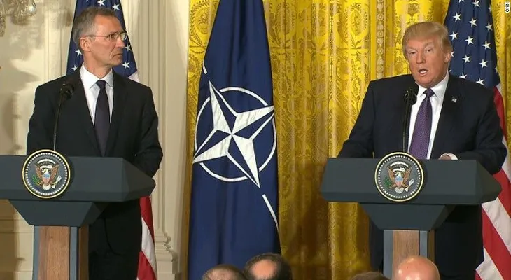Trump dice que ya no cree que la OTAN sea obsoleta