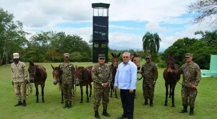CEA entrega caballos al Ejército para patrullaje en la frontera