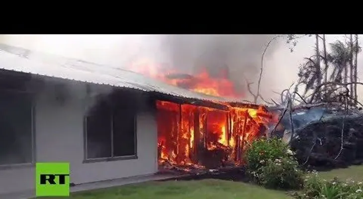  "Ríos de lava" acaban con casas en Hawái