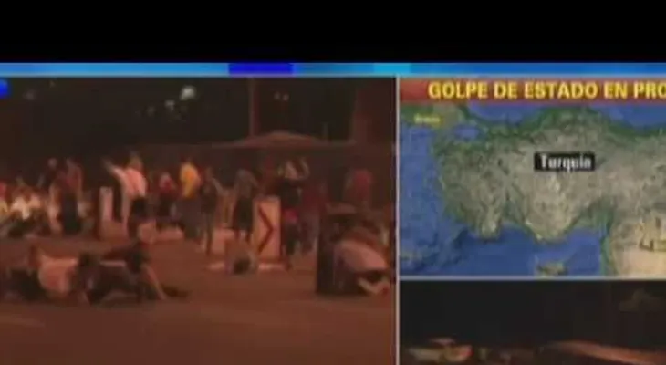 VIDEO del momento exacto Golpe de estado militar en Turquia; algunas imágenes 