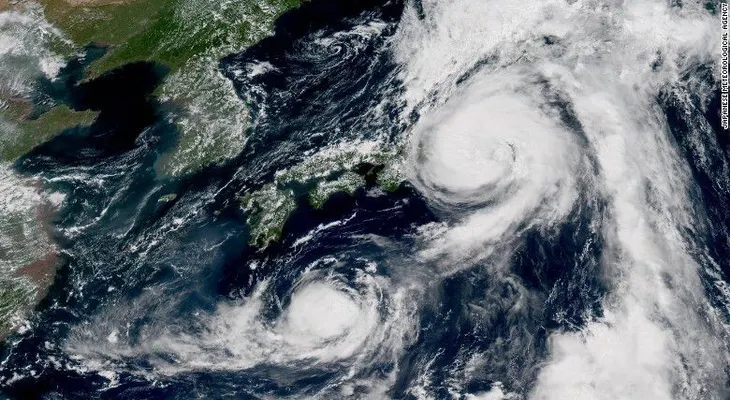Tres tormentas azotan Japón; hay al menos un muerto