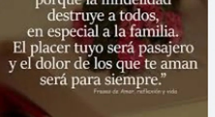 La infidelidad y motivos ocultos: La amante nunca será prioridad del hombre casado.