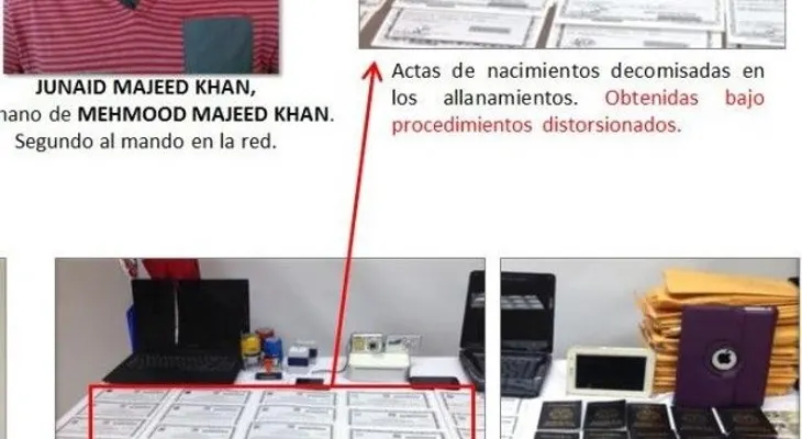 DNI apresa 7 pakistaníes y un dominicano por trata de personas