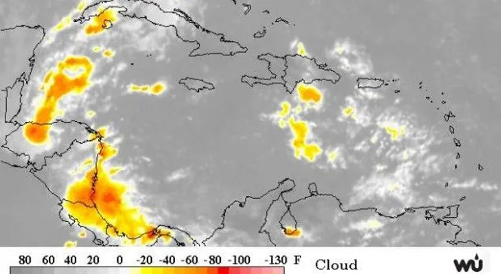 Lluvias dispersas este fin de semana por vaguada