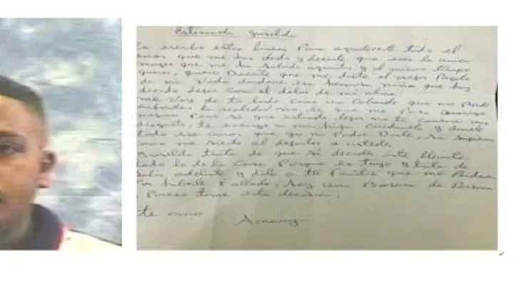 Hombre abandona su trabajo y mujer; dice en una carta que es una "basura"