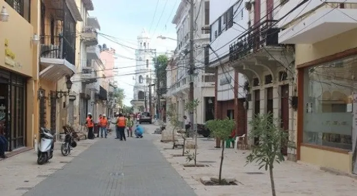 Avanzan trabajos en Ciudad Colonial 