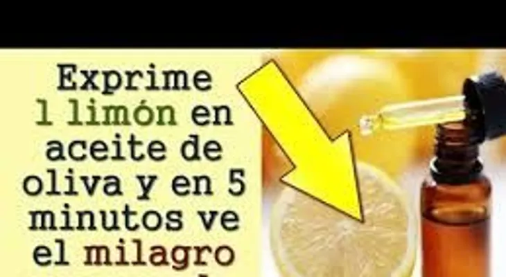 Aceite de oliva y un limón, y en cinco minutos ocurre el milagro 