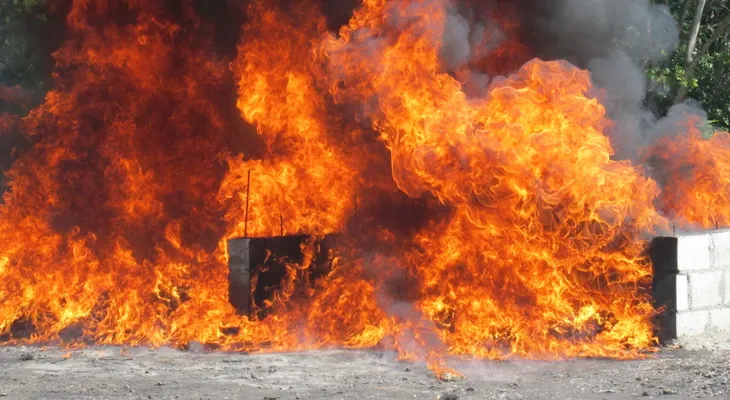 Procuraduría incinera 427 kilogramos de diferentes drogas