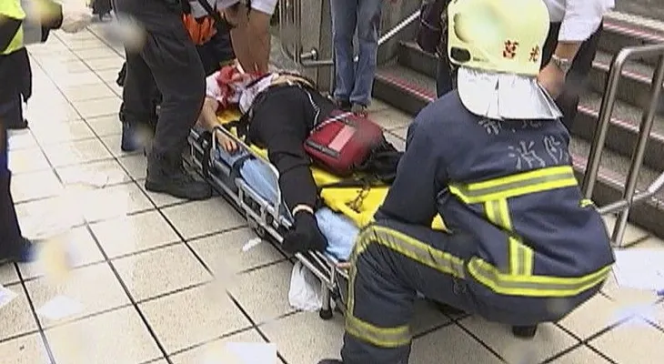 Un ataque en el metro de Taiwán causa tres muertos y 22 heridos