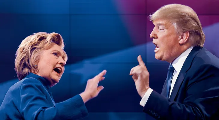 Trump salva los muebles en debate tras peor escándalo de su campaña