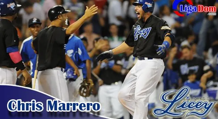 Jonron de Chris Marrero da Victoria al Licey sobre Aguilas