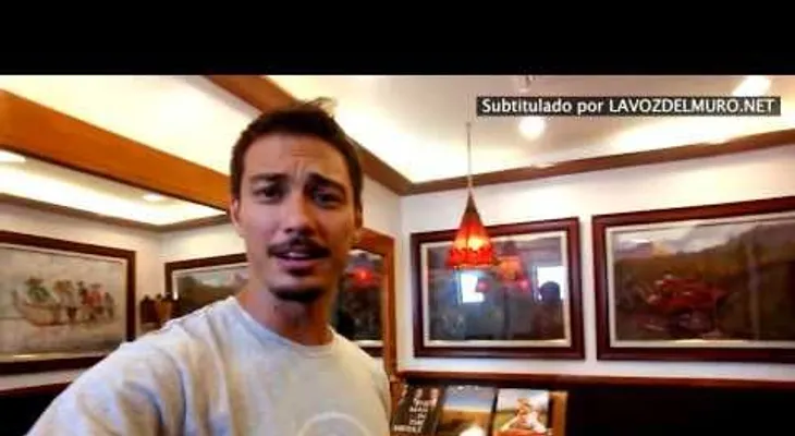No esperaba encontrarse un baño así, y tuvo que grabarlo (Video)