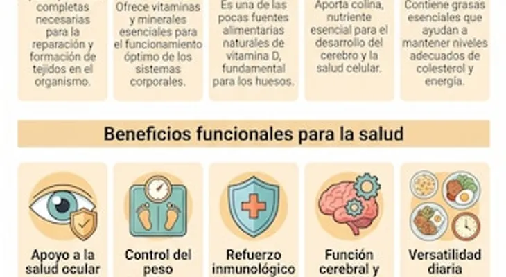 Día Mundial del Huevo destaca su aporte de proteínas y nutrientes esenciales