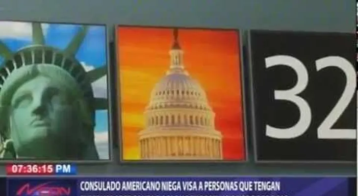 Embajada Americana niega visas a personas que tengan enfermedades contagiosas