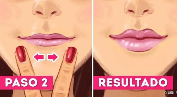 Labios carnosos sin tener que inyectarles nada