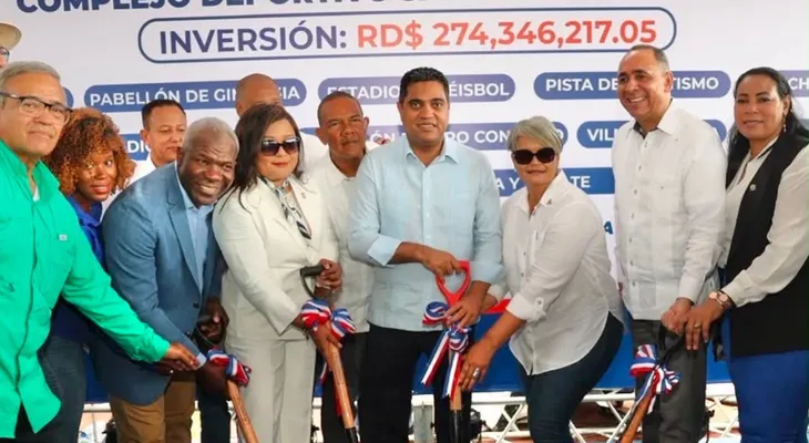 Ministro de Deportes da inicio a la reconstrucción del complejo deportivo de San Pedro de Macorís con inversión de RD$274.3 millones